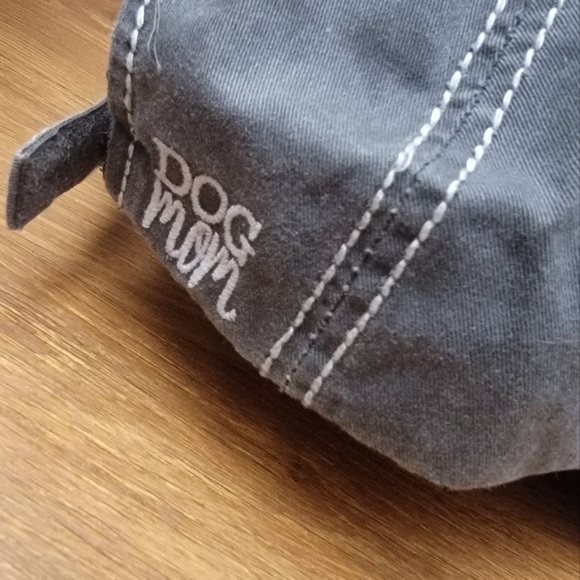 COPY - KBethos “Dog Mom” Distressed Embroidered Patch Baseball Cap - Picture 8 of 10